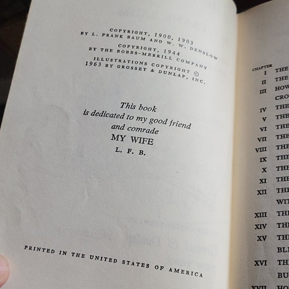 The Jungle Book/ The wizard of oz . 1944 Book - Picture 4 of 6